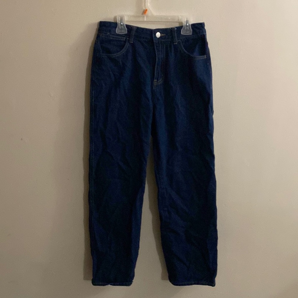 Dark washed jeans